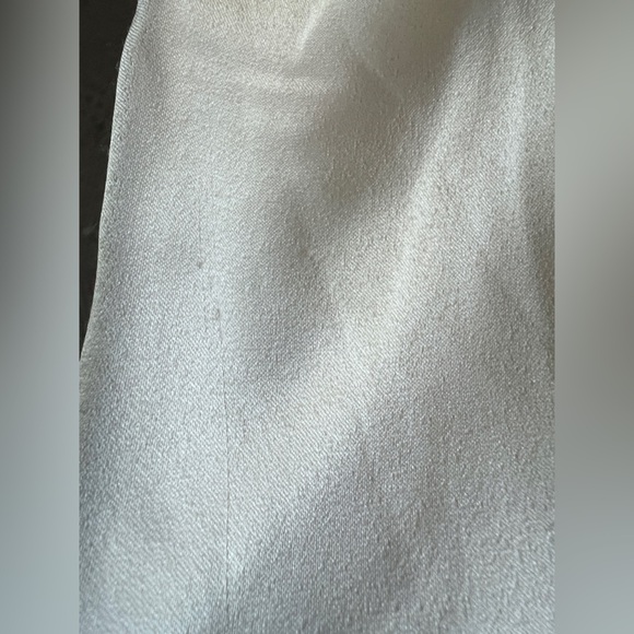 Elliatt Anthropologie One Shoulder Mercury Ruched Mini Dress Pearl/Cream Sz Med - Picture 16 of 16